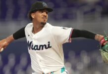 Eury regresa con todo y guía a Miami a su 16ta victoria en junio, la mayor cantidad en MLB