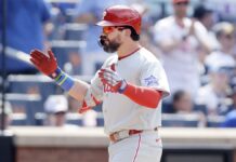 Detrás del 30mo HR de Schwarber, Filis salen de N.Y. con la serie en mano