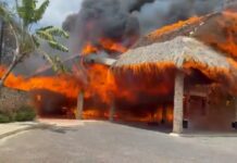 Comisión técnica investiga las causas del fuego en Bayahíbe