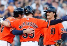 Montero lanza siete entradas en blanco y Detroit sale del bache
