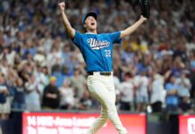 Misiorowski poncha a 15 en juego completo de un hit