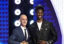 AJ Dybantsa es escogido por Wizards con el número uno del Draft de NBA