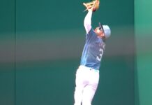 Crews demuestra todo su talento en la victoria de los Nacionales vs. Marineros