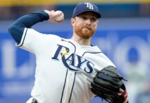Drew Rasmussen tira joya de 13 ponches y dos hits y Rays barre a Red Sox