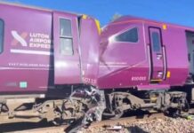 Un muerto y decenas de heridos tras colisión de dos trenes en Bedford (Inglaterra)