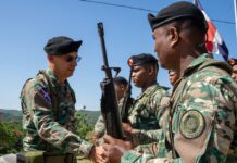 Comandante del Ejército realiza recorrido por unidades fronterizas en provincias Elías Piña y Dajabón