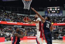 USA triunfa 82-81 ante selección nacional en la ventana FIBA