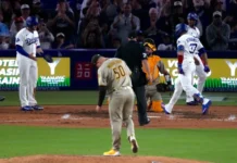 Teoscar Hernández, con grand slam, impulsa otra remontada de Dodgers ante Padres