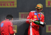 Leclerc: Es increíble; a nadie le gusta un final así, pero esta victoria fue fantástica