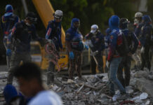 Asciende a 5,208 la cifra de muertos por el doble terremoto en Venezuela