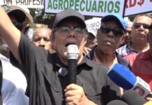 ANPA marcha al Palacio y exige destitución Ministro Agricultura
