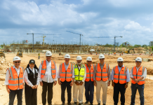 Banco Popular constata avances de City Center en Santo Domingo Este