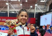Esmeralda, la judoka dominicana nacida en Suiza