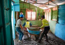 Empresas cementeras invierten más de RD$38 millones para sustituir pisos de tierra por pisos de cemento en hogares vulnerables