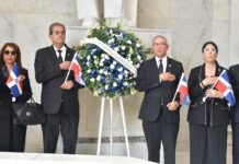 Duartianos tributan a Francisco del Rosario Sánchez en 165 aniversario de su fallecimiento