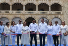 Ministerio de Turismo entrega remozado el Alcázar de Colón