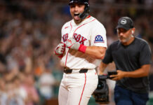 Durbin pega el jonrón del triunfo y Boston vence a Baltimore para su 14ta victoria seguida