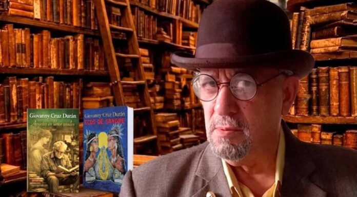 Giovanny Cruz Durán presenta dos nuevas obras literarias en Cuesta Libros