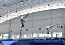 México y Colombia conquistan el oro en gimnasia de trampolín