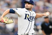 McClanahan maniata a Yankees y Rays se afianzan en la cima con blanqueada