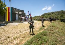 Ejército entrega remozado el emblemático puesto militar Pirámide 204 en la Sierra de Neyba