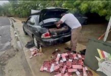 Ejército ocupa 28,800 cigarrillos y 456 botellas de ron en Dajabón y Elías Piña