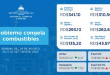 Gobierno mantiene invariables precios de combustibles