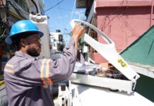 Edesur instala, sustituye y normaliza casi 10,000 luminarias en 12 demarcaciones