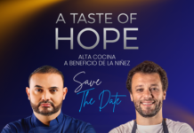 Un plato puede cambiar una historia: A Taste of Hope 2026 vuelve a unir la alta cocina por la niñez dominicana