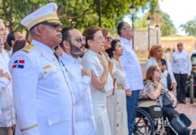 Carolina Mejía conmemora el 528 aniversario de Santo Domingo