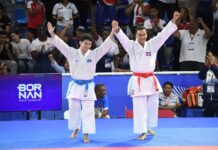 Larry Aracena conquista el oro en kata y completa el doblete dominicano en el karate