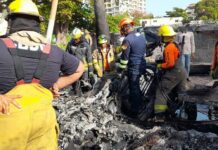 Al menos dos muertos y heridos tras explosión tanquero en la capital