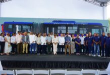 OMSA relanza corredor de la Ciudad Juan Bosch con 25 autobuses reformados