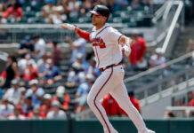 Olson jonronea por tercer juego al hilo y Bravos barren la serie larga ante Nacionales