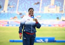 Dominicana Rosa Ramírez conquista oro en Lanzamiento de Bala
