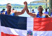 Feliz Abreu y Guerrero García ganan plata en K2 del Canotaje