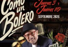 José Antonio Rodríguez regresa a los escenarios con “Como un bolero”