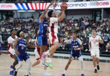 Quinteto dominicano pasa a la final basket con triunfo ante México