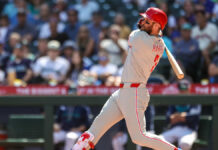 Kyle Schwarber conectó su 40 jonrón en victoria de Filis