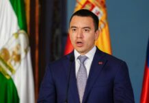 Noboa calcula que los grupos criminales en Ecuador tienen unas “80.000 personas armadas”