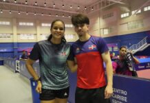 Ramón Vila y Eva Brito, bronce en dobles mixtos tenis de mesa