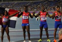 República Dominicana recupera oficialmente el oro en el relevo mixto 4×100