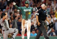 Devers pega jonrón en regreso a Fenway, pero otro de Contreras da triunfo a Red Sox
