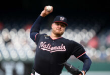 Cade Cavalli pierde el no-hitter en el 7mo y los Nacionales blanquean a Cachorros