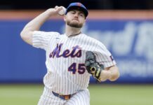 Scott lanza hasta la 7ma y ayuda a Mets a vencer a Nacionales