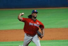 Óscar de la Cruz lidera desde el montículo triunfo dominicano