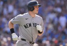Ben Rice pega jonrón de desempate en la 10ma y Yankees vencen a Blue Jays