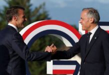 Macron y Carney respaldan el acercamiento UE-Canadá en la única isla gala en Norteamérica