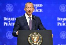 Jefe de Junta de Paz: solución de dos Estados será imposible si no se aplica plan de Gaza