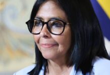 Donald Trump y Delcy Rodríguez se reúnen por primera vez en Nueva York